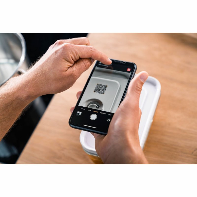 ZWILLING FRESH & SAVE Rectangulaire Boîte Gris, Transparent 3 pièce(s)