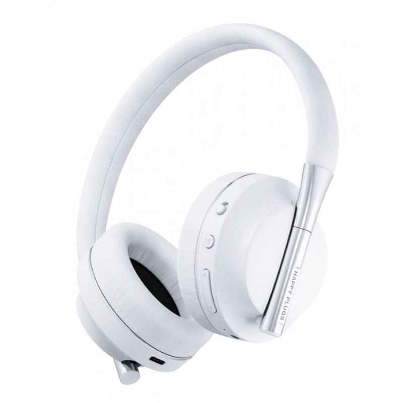 Happy Plugs PLAY Casque Avec fil &sans fil Arceau USB Type-C Bluetooth Blanc