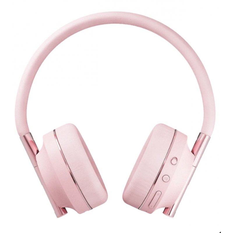 Happy Plugs PLAY Casque Avec fil &sans fil Arceau USB Type-C Bluetooth Rose doré