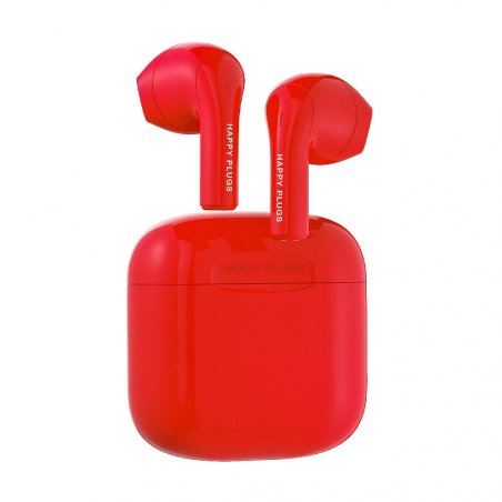 Happy Plugs JOY Écouteurs True Wireless Stereo (TWS) Ecouteurs Appels/Musique/Sport/Au quotidien Bluetooth Rouge