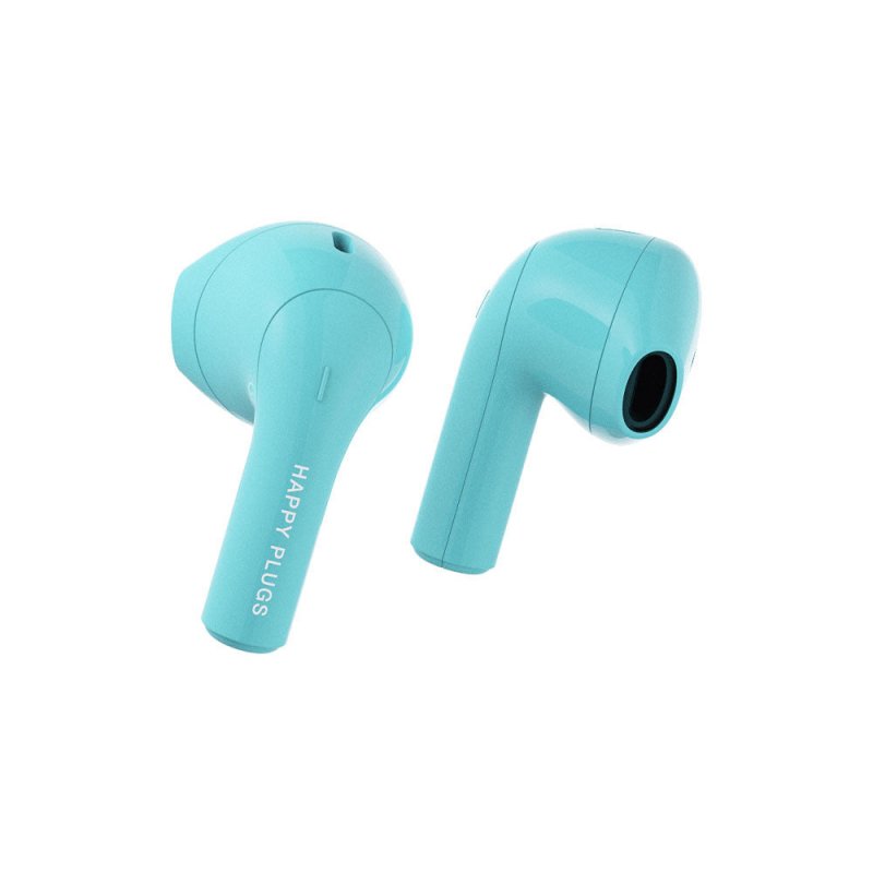 Happy Plugs JOY Casque True Wireless Stereo (TWS) Ecouteurs Appels/Musique/Sport/Au quotidien Bluetooth Turquoise