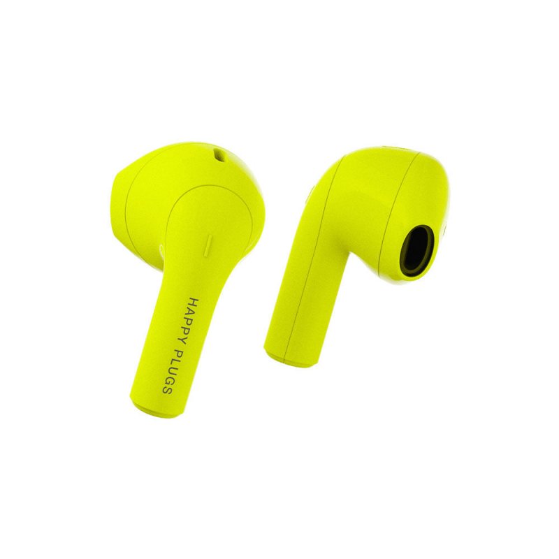 Happy Plugs JOY Casque True Wireless Stereo (TWS) Ecouteurs Appels/Musique/Sport/Au quotidien Bluetooth Jaune