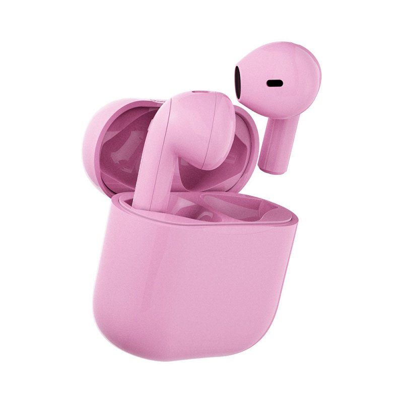 Happy Plugs JOY Casque True Wireless Stereo (TWS) Ecouteurs Appels/Musique/Sport/Au quotidien Bluetooth Rose