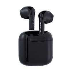 Happy Plugs JOY Casque True Wireless Stereo (TWS) Ecouteurs Appels/Musique/Sport/Au quotidien Bluetooth Noir