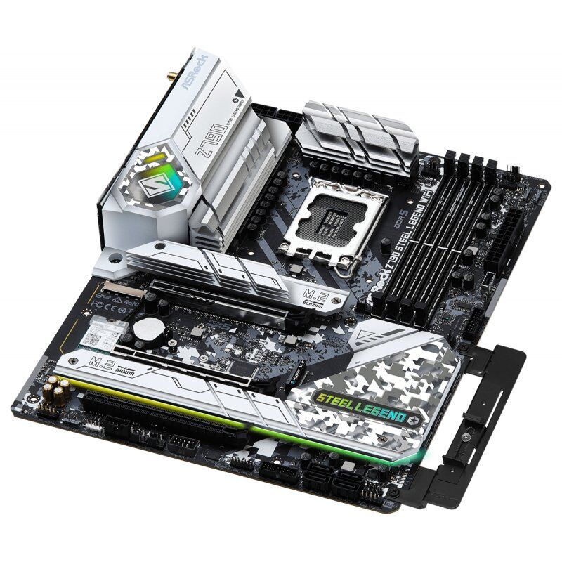 STOCK1 - Asrock Z790 Steel Legend WiFi Intel Z790 LGA 1700 ATX