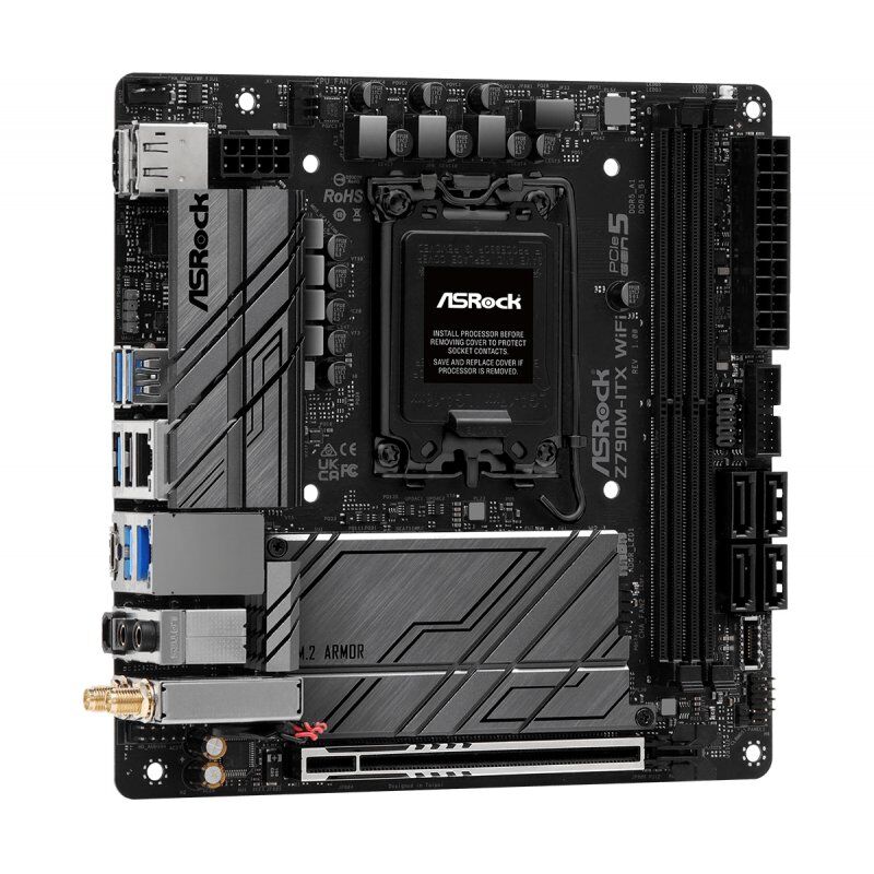 STOCK1 - Asrock Z790M-ITX WiFi Intel Z790 LGA 1700 mini ITX