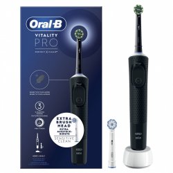 Oral-B - Vitality Pro Black + Extra Refill