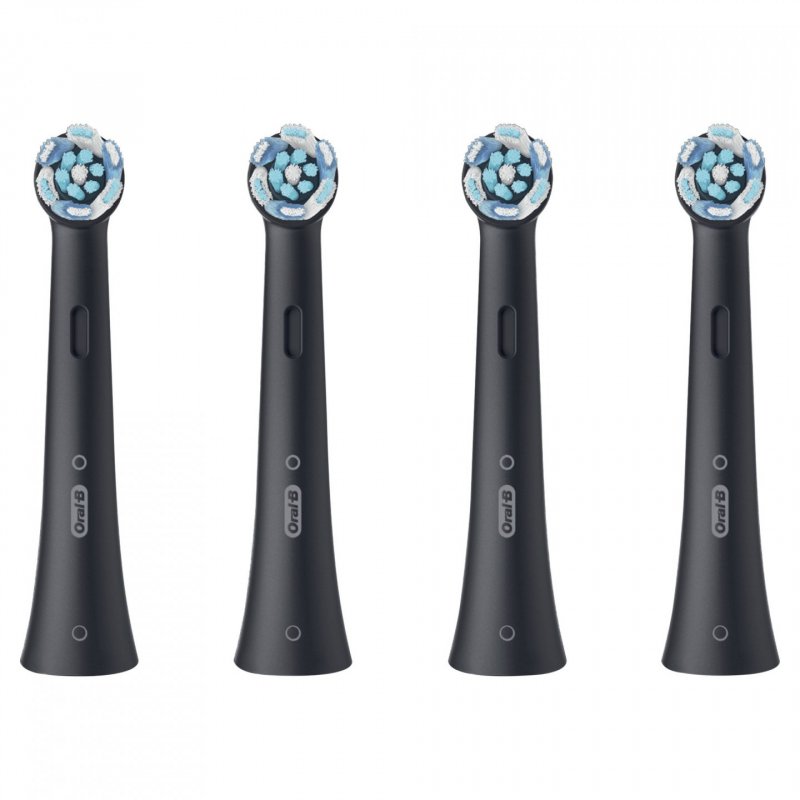 Oral-B iO Ultimate Clean 80335628 toothbrush head 4 pc(s) Black