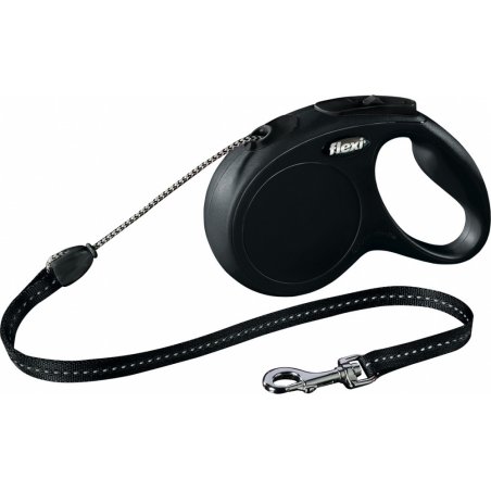 Flexi - New Classic M 5M Cord Black Max 20Kg - (600.7724)