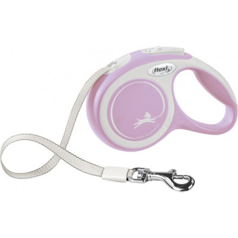 Flexi - New Comfort S 5M Tape Pink Max 15Kg - (600.7803)
