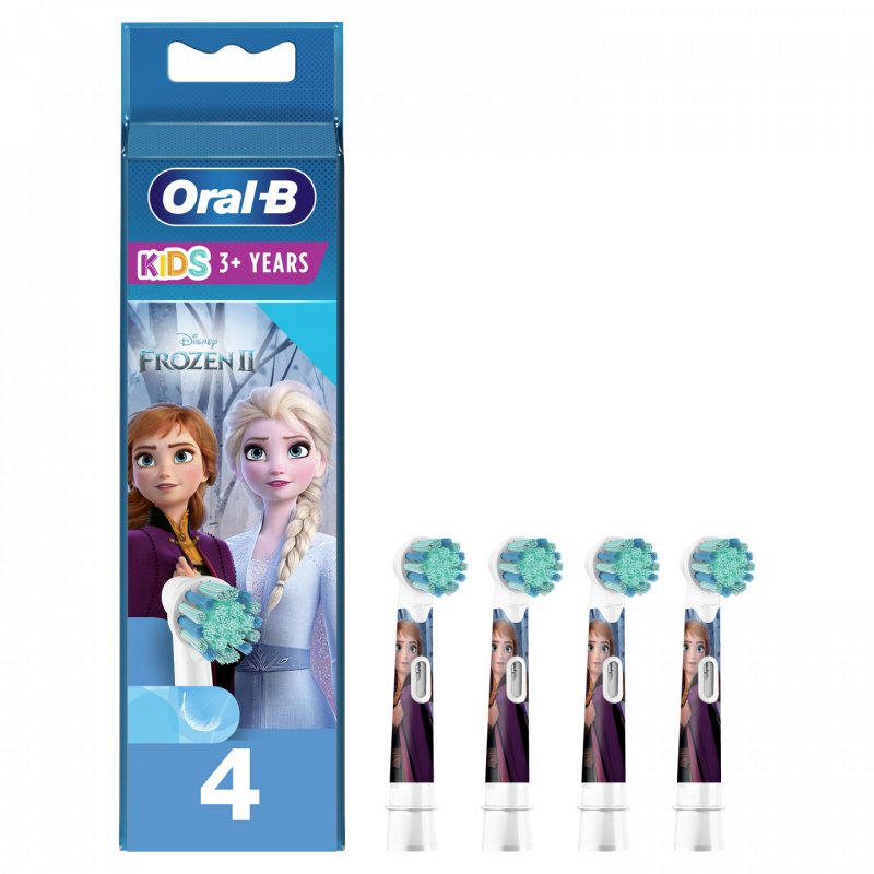 Oral-B Kids 80352086 toothbrush head 4 pc(s) Black, Blue