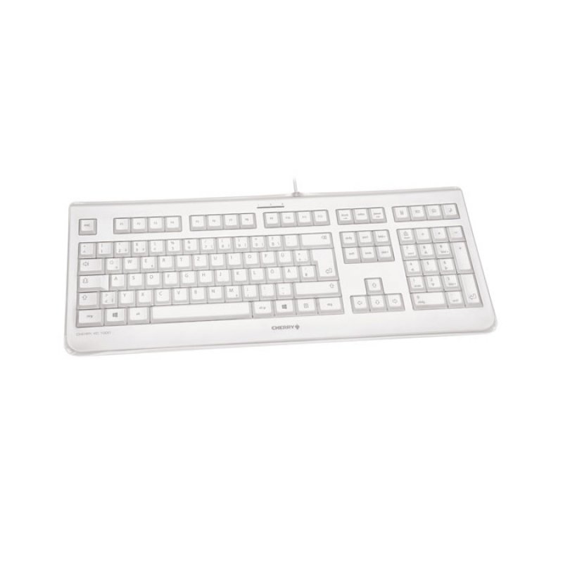 CHERRY KC 1068 keyboard USB Swiss Grey