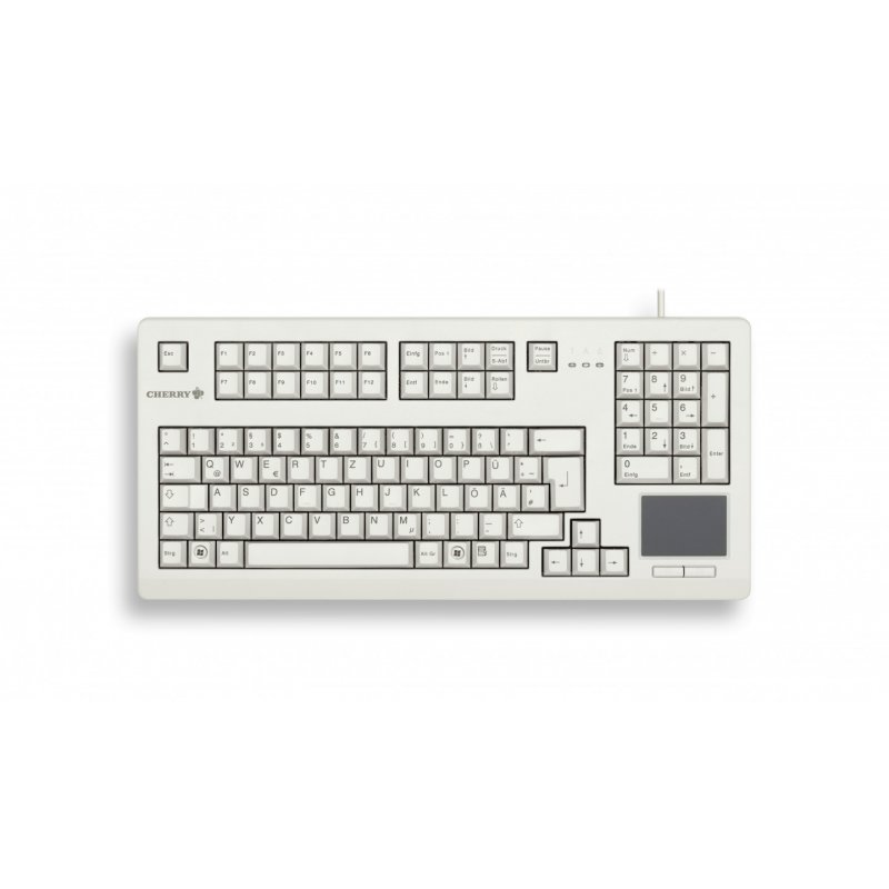 CHERRY TouchBoard G80-11900 keyboard USB QWERTY English Grey