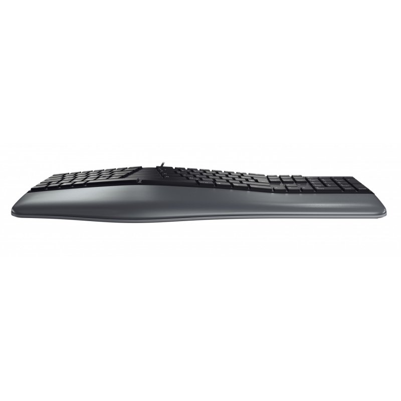 CHERRY KC 4500 ERGO Corded Ergonomic Keyboard, Black, USB (QWERTY - UK)
