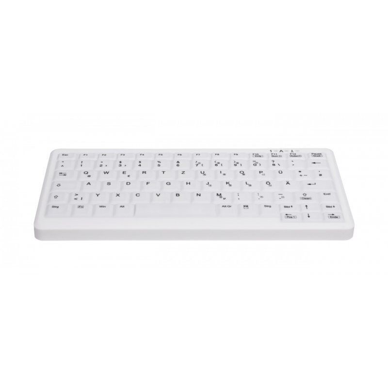 CHERRY AK-C4110 clavier USB QWERTZ Allemand Blanc