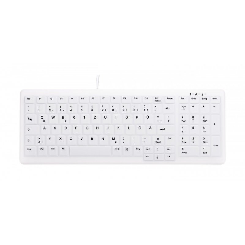 CHERRY AK-C7000 keyboard USB QWERTZ German White