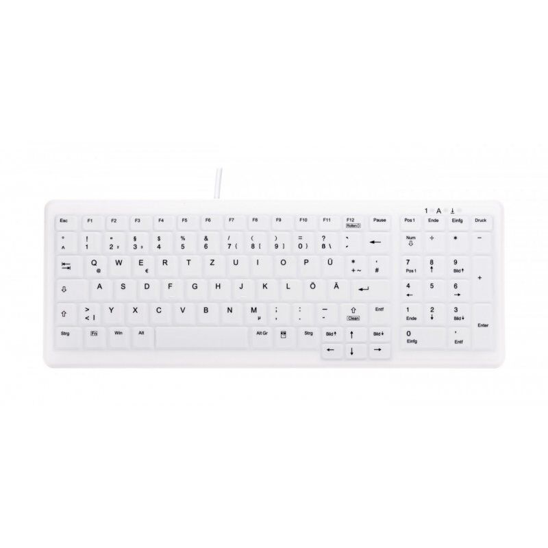 CHERRY AK-C7000 keyboard USB QWERTZ German White