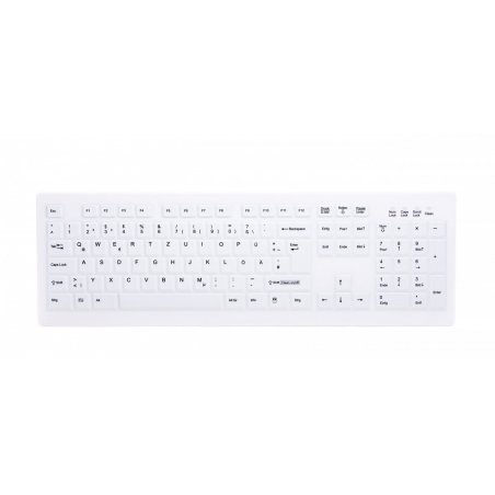 CHERRY AK-C8100F-FUS-W/GE keyboard RF Wireless QWERTZ German White