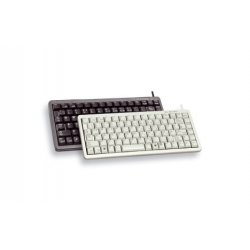 CHERRY Compact keyboard, Combo (USB + PS/2) clavier USB + PS/2 QWERTY Gris