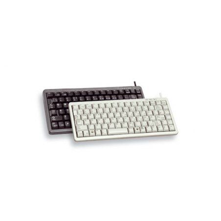 CHERRY Compact keyboard, Combo (USB + PS/2) clavier USB + PS/2 QWERTY Gris