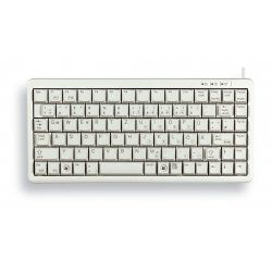 CHERRY Compact Keyboard, QWERTY, 83 keys, Combi USB/PS2, Light Grey
