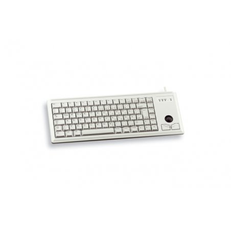 CHERRY G84-4400 TRACKBALL KEYBOARD Corded, PS2, Light Grey, (QWERTY - UK)