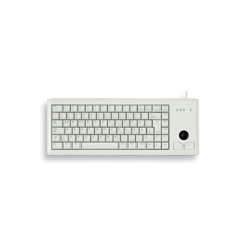 CHERRY G84-4400 TRACKBALL KEYBOARD Corded, USB, Light Grey, (QWERTY - UK)