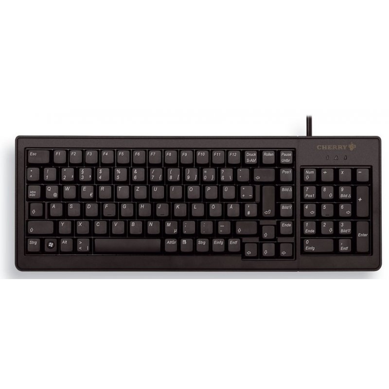 CHERRY G84-5200LCMCH-2 keyboard USB Swiss Black