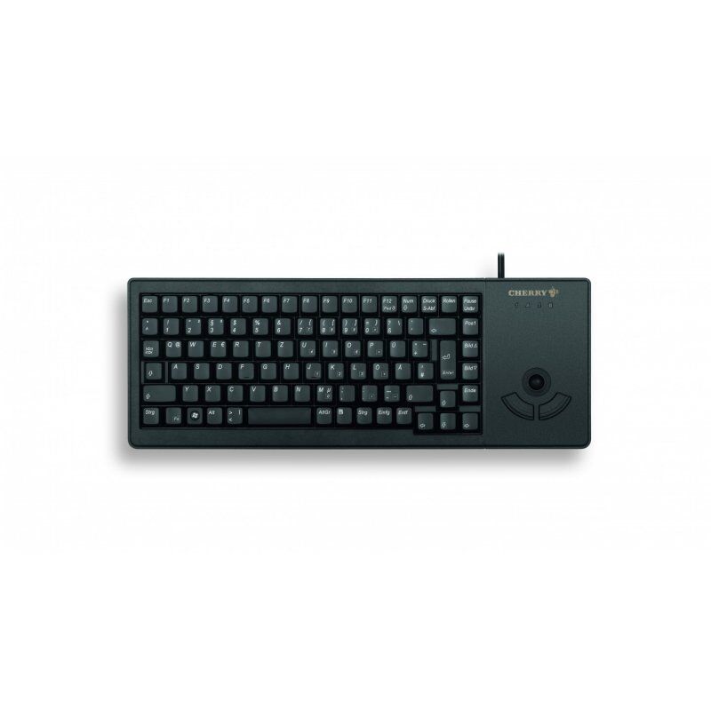 CHERRY XS Trackball keyboard USB QWERTY Nordic Black