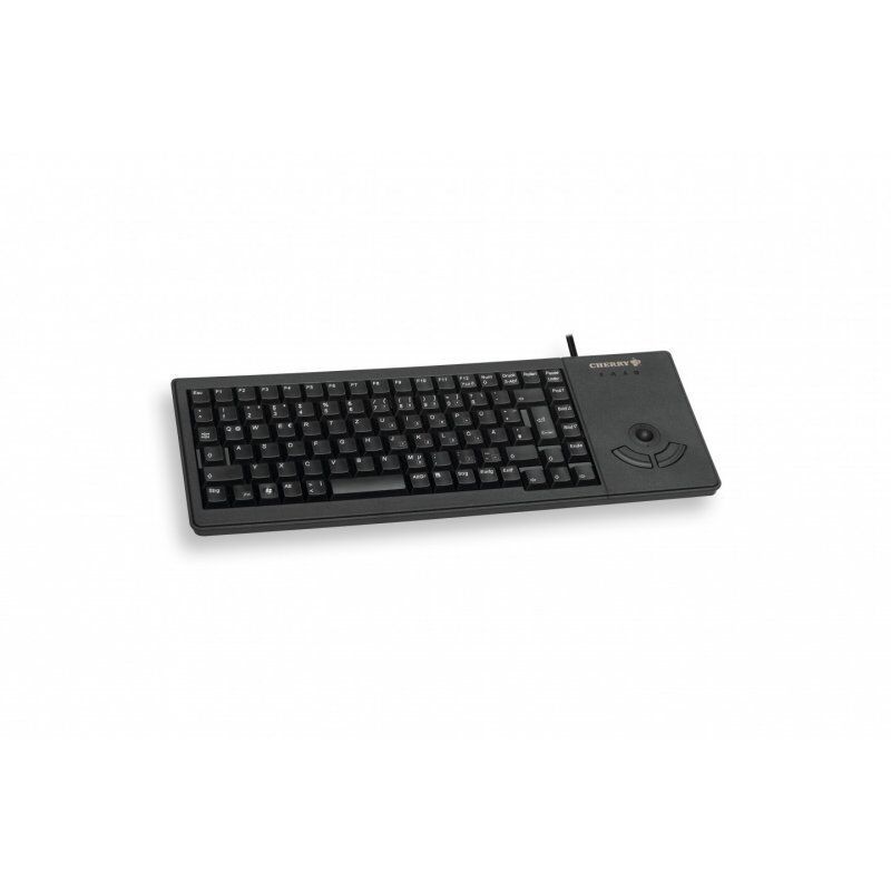 CHERRY XS Trackball clavier USB QWERTY Nordique Noir