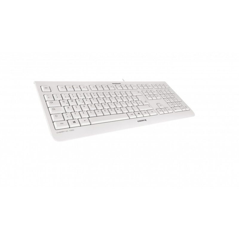 CHERRY KC 1000 keyboard USB QWERTY Nordic Grey