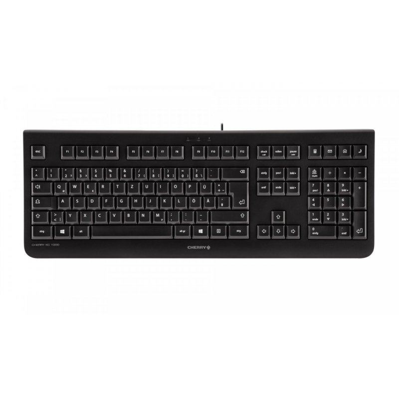 CHERRY KC 1000 clavier USB Hongrois Noir
