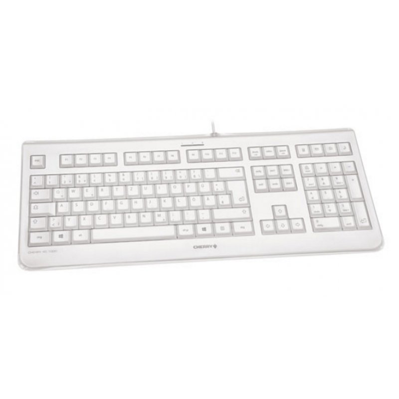 CHERRY KC 1068 clavier USB Espagnole Gris