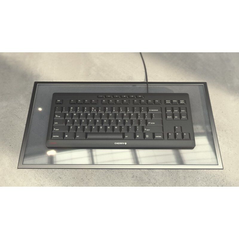 CHERRY STREAM TKL keyboard USB QWERTZ Swiss White