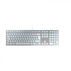 CHERRY KC 6000C FOR MAC clavier USB QWERTY Nordique Argent