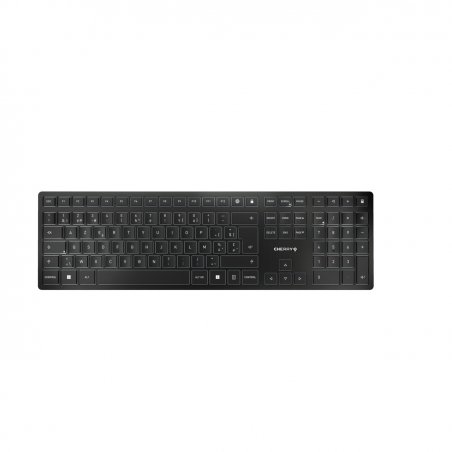 CHERRY KW 9100 SLIM keyboard RF Wireless + Bluetooth Black