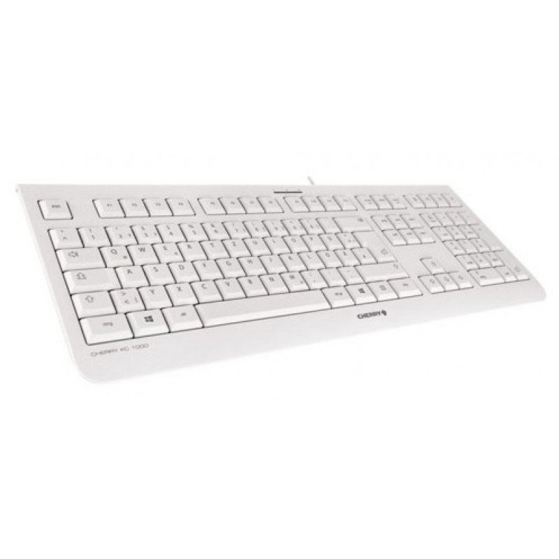 CHERRY KC 1000 clavier USB Suisse Gris