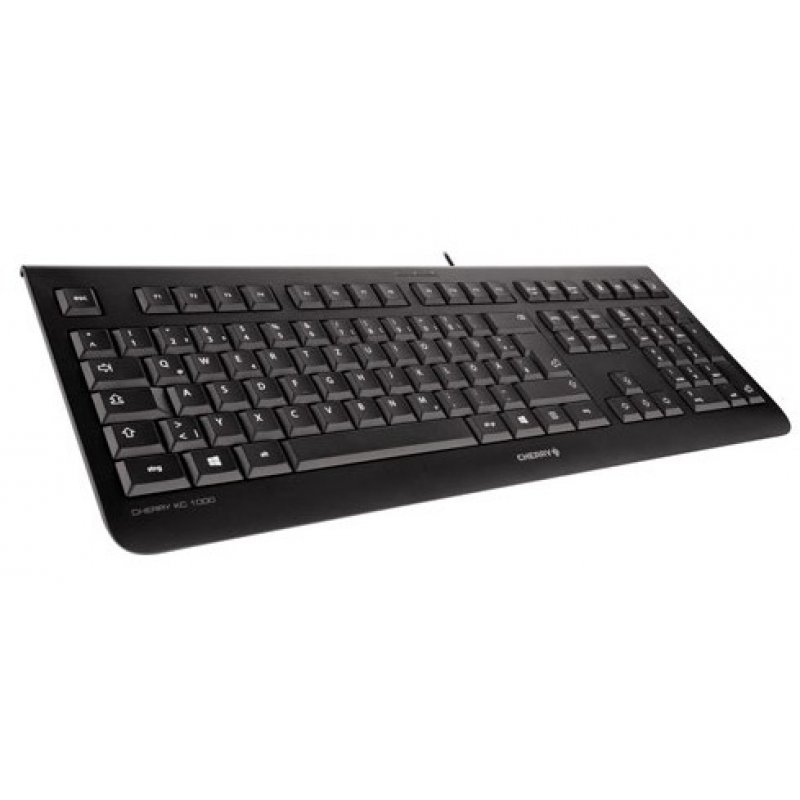 CHERRY KC 1000 clavier USB Suisse Noir