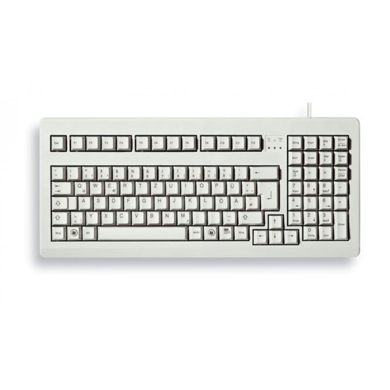 CHERRY G80-1800 clavier PS/2 QWERTY Espagnole Gris