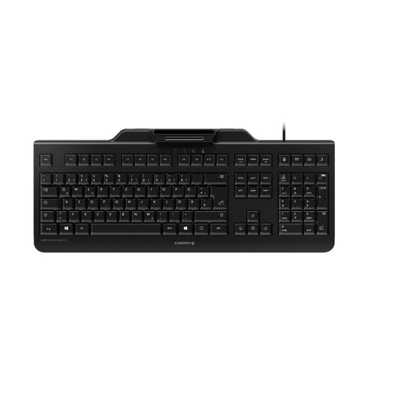 CHERRY JK-A0400EU-2 clavier USB QWERTZ Anglais américain Noir