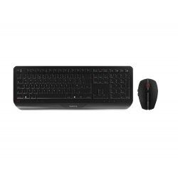 CHERRY GENTIX DESKTOP Wireless Keyboard & Mouse Set, Black, USB (QWERTY - UK)