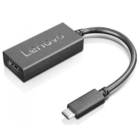 Lenovo USB-C to HDMI 2.0b adaptateur graphique USB Noir