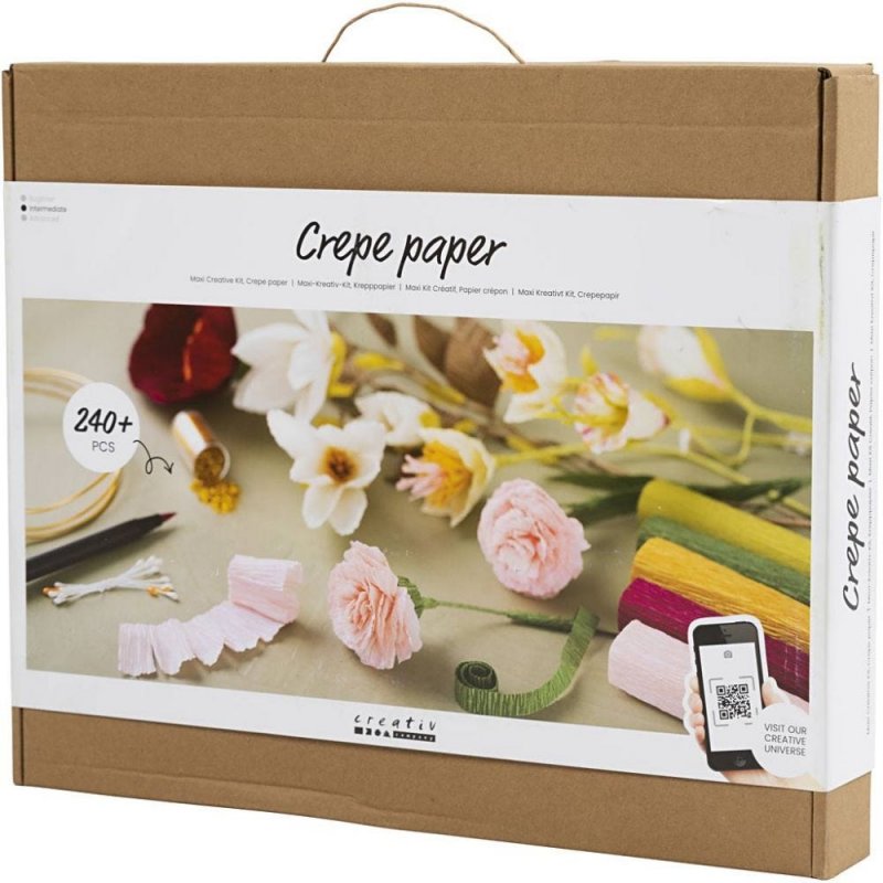 Creativ Company 97088 papier crêpon Multicolore