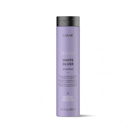 Lakmé Teknia White Silver Shampoo 300 ml Shampoing Professionnel Femmes