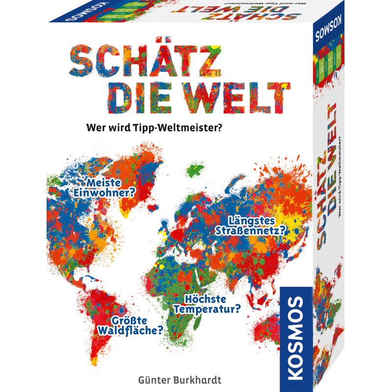 Kosmos Schätz die Welt 45 min Board game Educational