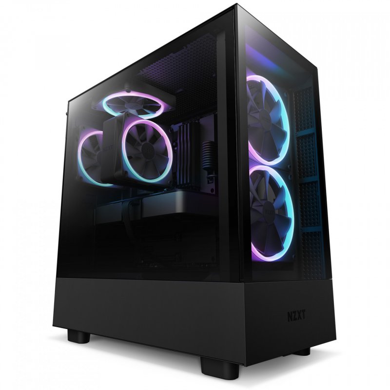 NZXT T120 RGB Processeur Refroidisseur d'air 12 cm Noir 1 pièce(s)