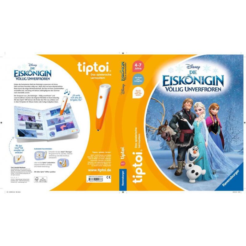 RAV tiptoi Die Eiskönigin - Völlig unver  49268