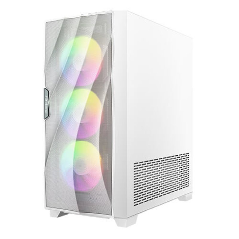 Boitier Moyen Tour ATX Antec Dark Fleet DF700 Flux RGB avec panneau vitré (Blanc)