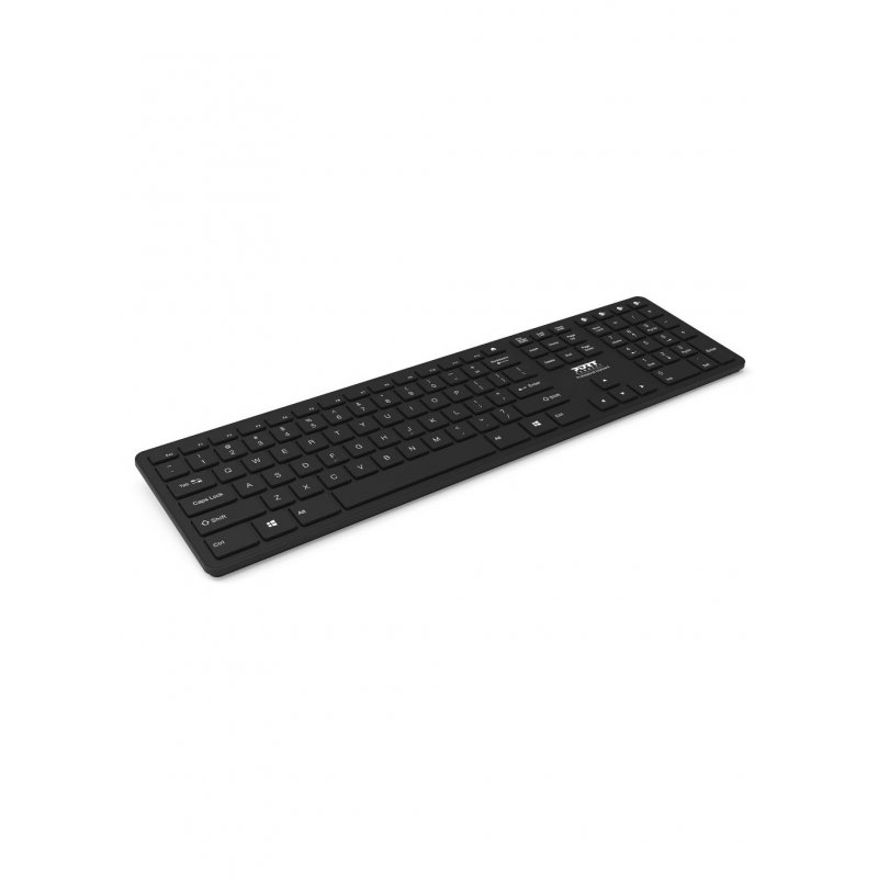 Port Designs 900903 clavier RF sans fil + Bluetooth AZERTY Français Noir