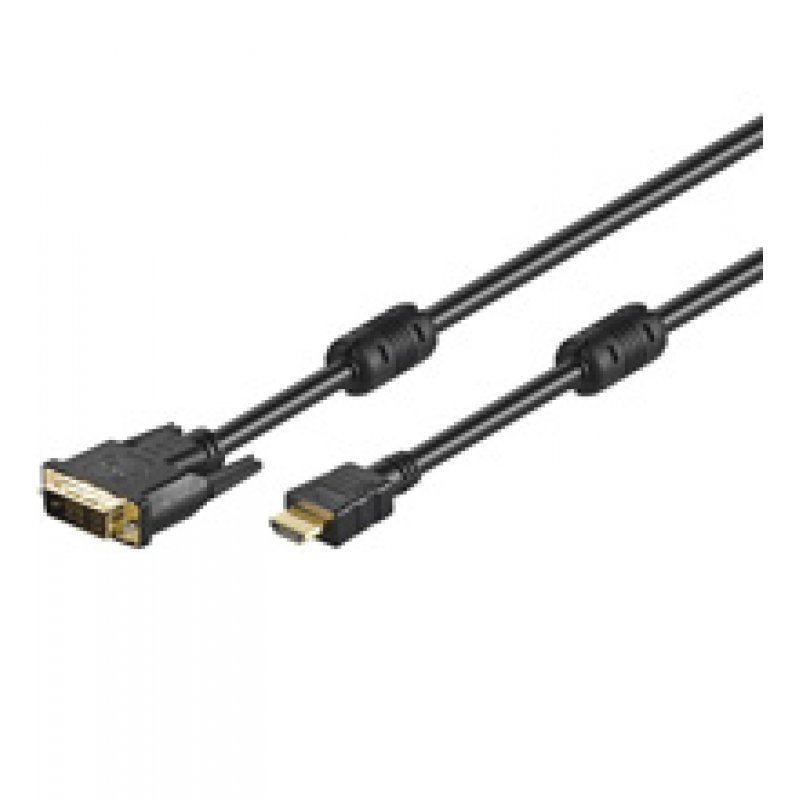 goobay DVI-D St  HDMI St          bk 3m